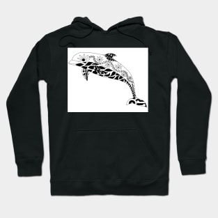 mexican mr dolphin dolphinus in ecopop kawaii adventure Hoodie